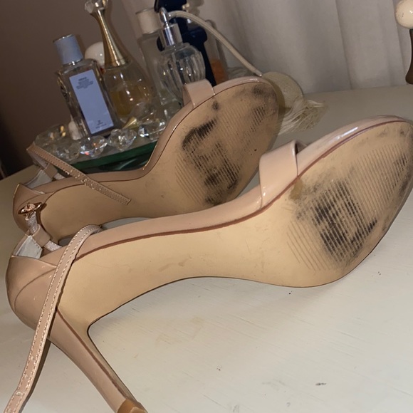 Steve Madden Stacy Heels in Nude - Picture 4 of 7